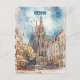 Wien Österreich Reisen Postkarte