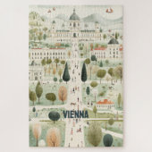 Wien Österreich Reisen Puzzle (Vertikal)