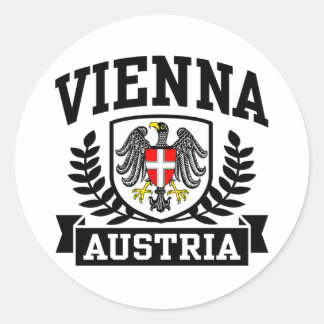 Wien Österreich Runder Aufkleber
