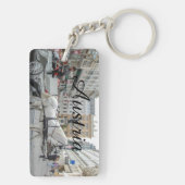 Wien Österreich Schlüsselanhänger (Rückseite)