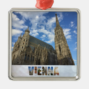 Wien Österreich Stephansdom Ornament Aus Metall