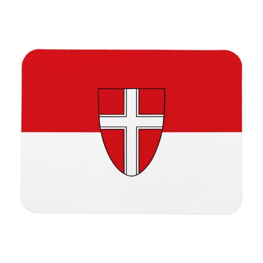 Wien - Österreich - Symbol für Stadt Wien Magnet (Horizontal)