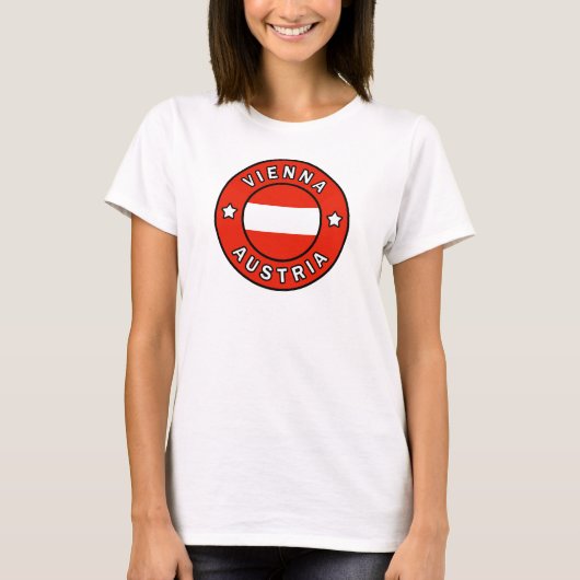 Wien Österreich T-Shirt (Vorderseite)
