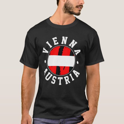 Wien Österreich T Shirt (Vorderseite)