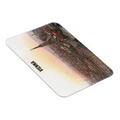 Wien Österreich Vintage Farbstadt Magnet (Rechte Seite)