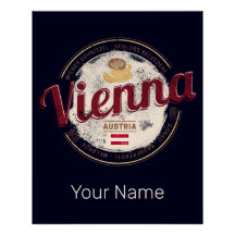 Wien Österreich Vintage Hauptstadt Wiener Melange