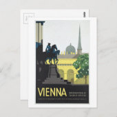 Wien Österreich - Vintage Travel Postkarte (Vorne/Hinten)
