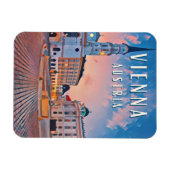 Wien, Österreichische Hauptstadt Magnet (Horizontal)