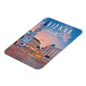 Wien, Österreichische Hauptstadt Magnet (Linke Seite)