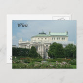 Wien Postkarte (Vorne/Hinten)