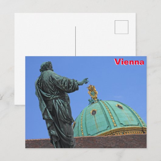 Wien Postkarte (Vorne/Hinten)