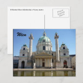 Wien Postkarte (Vorne/Hinten)