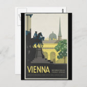 Wien Postkarte (Vorne/Hinten)