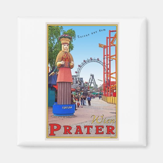 Wien - Prater Park Magnet (Vorne)