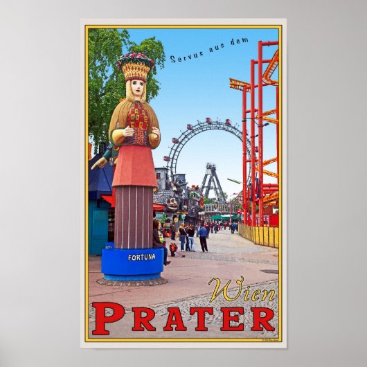 Wien - Prater Park Poster (Vorne)