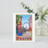 Wien - Prater Park Postkarte (Stehend Vorderseite)