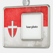 Wien Rahmen-Ornament Silber (Links)