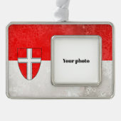 Wien Rahmen-Ornament Silber (Vorderseite)