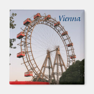 Wien-Riesenrad-Foto Magnet