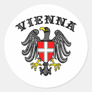 Wien Runder Aufkleber