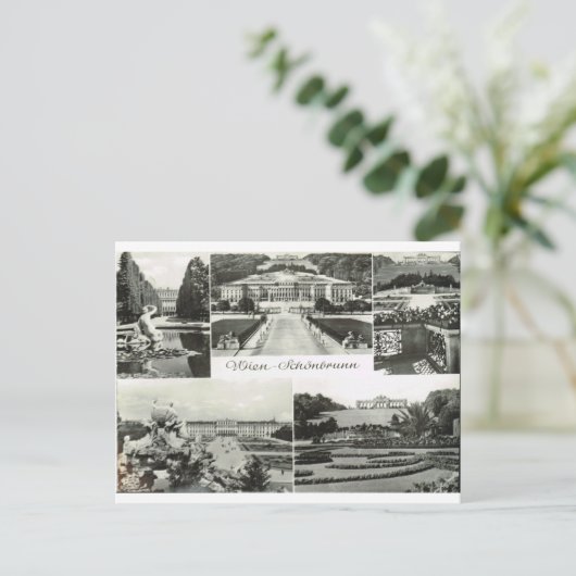 Wien, Schronbrunner Palast, Österreich Postkarte (Stehend Vorderseite)