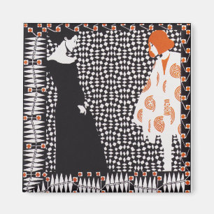 Wien-Sezession - Kolo Moser Vorfruhling Magnet