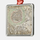 Wien Silbernes Ornament (Links)