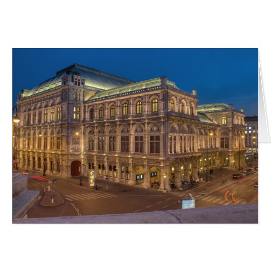 Wien Staat Opera, Österreich (Vorderseite (Horizontal))