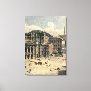 Wien-Staats-Opern-Haus, c.1869 Leinwanddruck