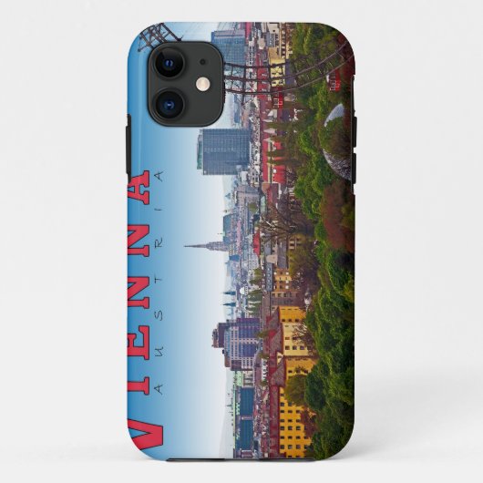 Wien - Stadtansicht Case-Mate iPhone Hülle (Rückseite)