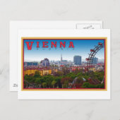Wien - Stadtbild Postkarte (Vorne/Hinten)