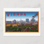 Wien - Stadtbild Postkarte (Vorderseite)
