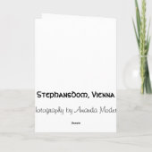 Wien (Stephansdom) Karte (Rückseite)