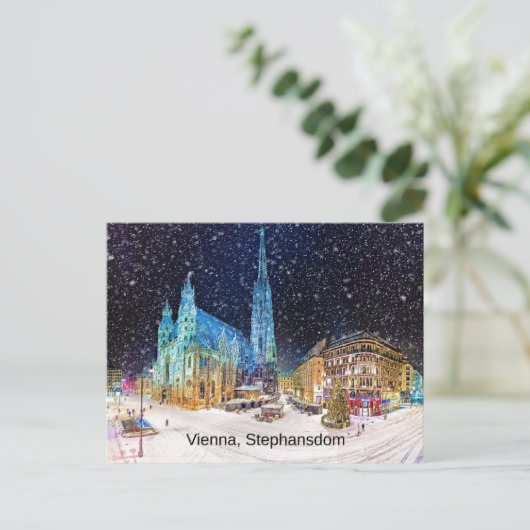 Wien, Stephansdom, Postkarte (Stehend Vorderseite)
