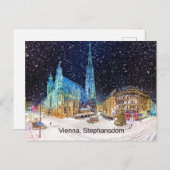 Wien, Stephansdom, Postkarte (Vorne/Hinten)