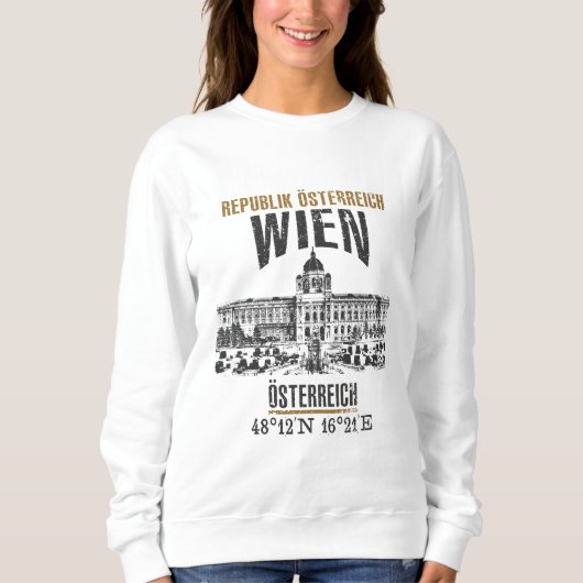 Wien Sweatshirt (Vorderseite)