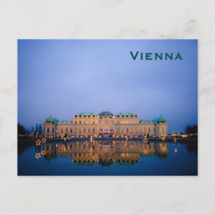 Wien Vintag Tourismus Reisen hinzufügen Postkarte