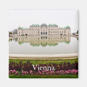Wien Vintage Reise Tourismus Magnet