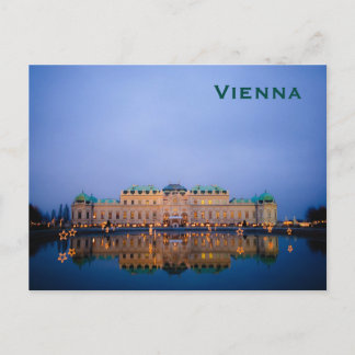 Wien Vintage Tourismus Reise Hinzufügen Postkarte