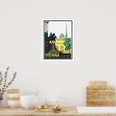 Wien Vintage Travel Poster (Küche)