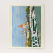 Wien von der Donau Puzzle (Vertikal)