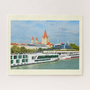 Wien von der Donau Puzzle