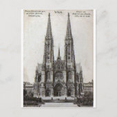Wien, Votivkirche, 1908 Postkarte (Vorderseite)