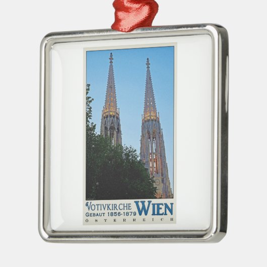Wien - Votivkirche Ornament Aus Metall (Links)