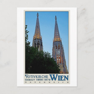 Wien - Votivkirche Postkarte