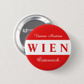 Wien - Wien-Knopf Button (Vorne & Hinten)