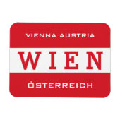 Wien - Wien-Magnet Magnet (Horizontal)