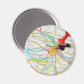 Wien, Wien, Österreich Magnet (Vorderseite/Rückseite)