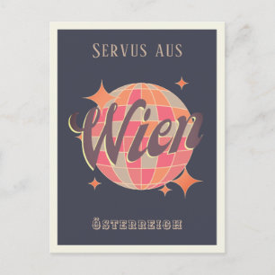 Wien Wien Österreich Retro Postcard Postkarte