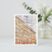 Wien Wien Wien Österreich Berühmter Reiseort Water Postkarte (Stehend Vorderseite)